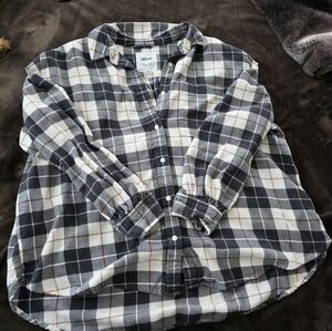 Aerie Drop Shoulder Flannel